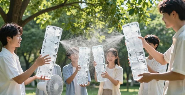 大冰块降温方法_闵行夏季防暑降温大冰块_大冰块户外活动使用时长